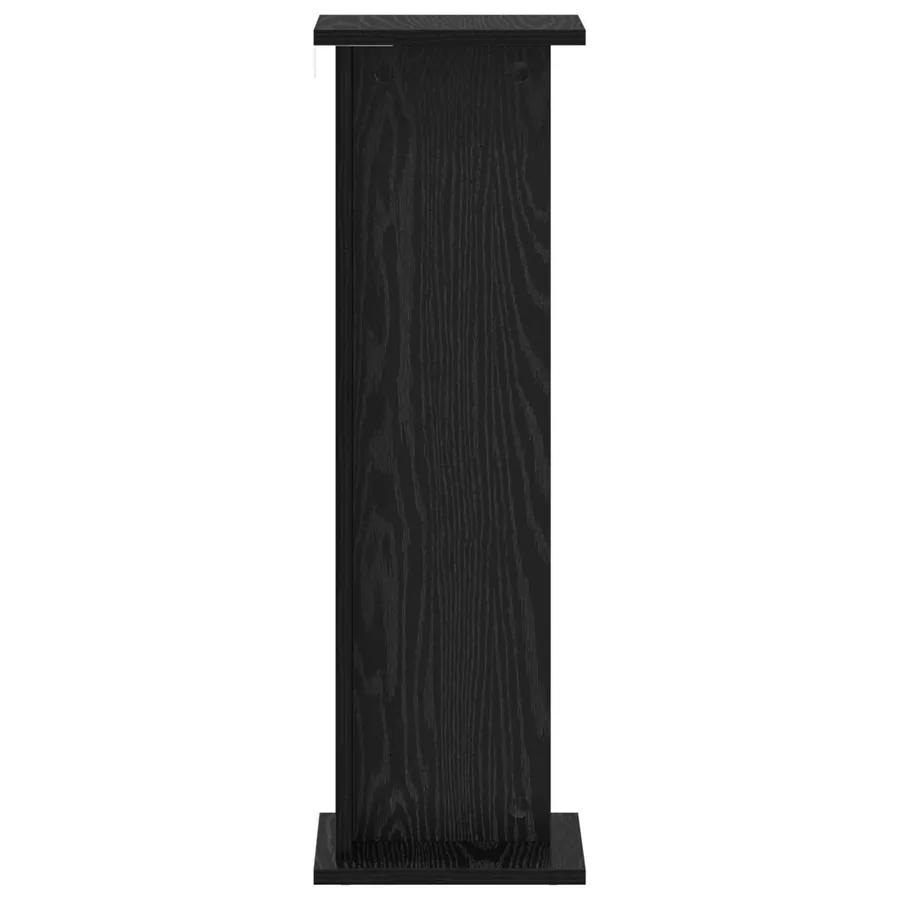 Support de Plante 2 pc Chêne Noir 25 x 25,5 x 80,5 cm - 7