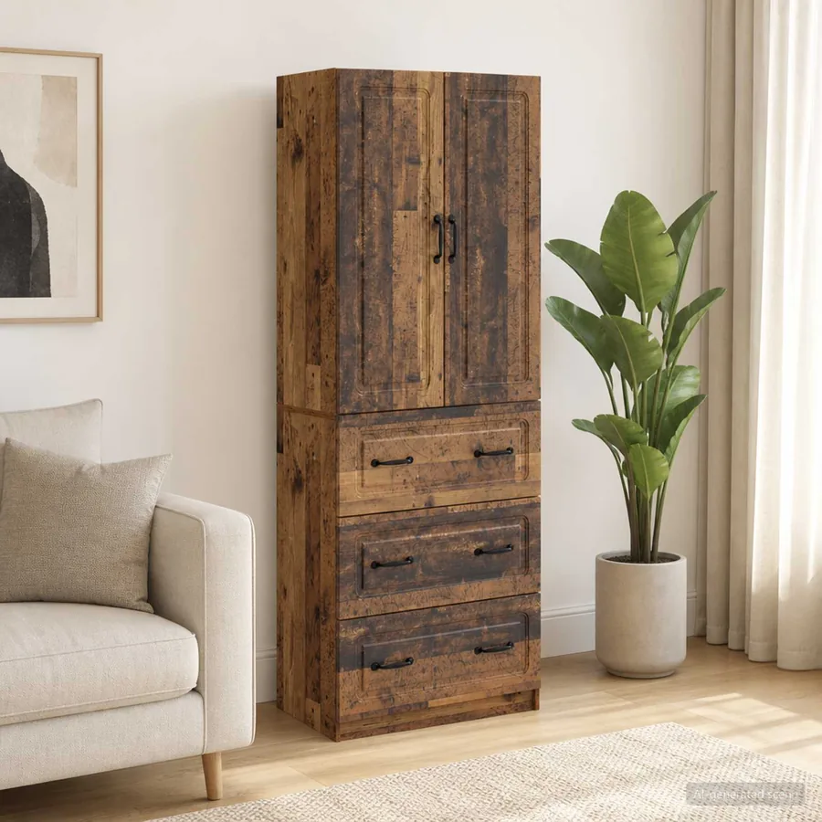 Ensemble de Meubles 2 pcs Bois ancien 66 x 34,5 x 87 cm