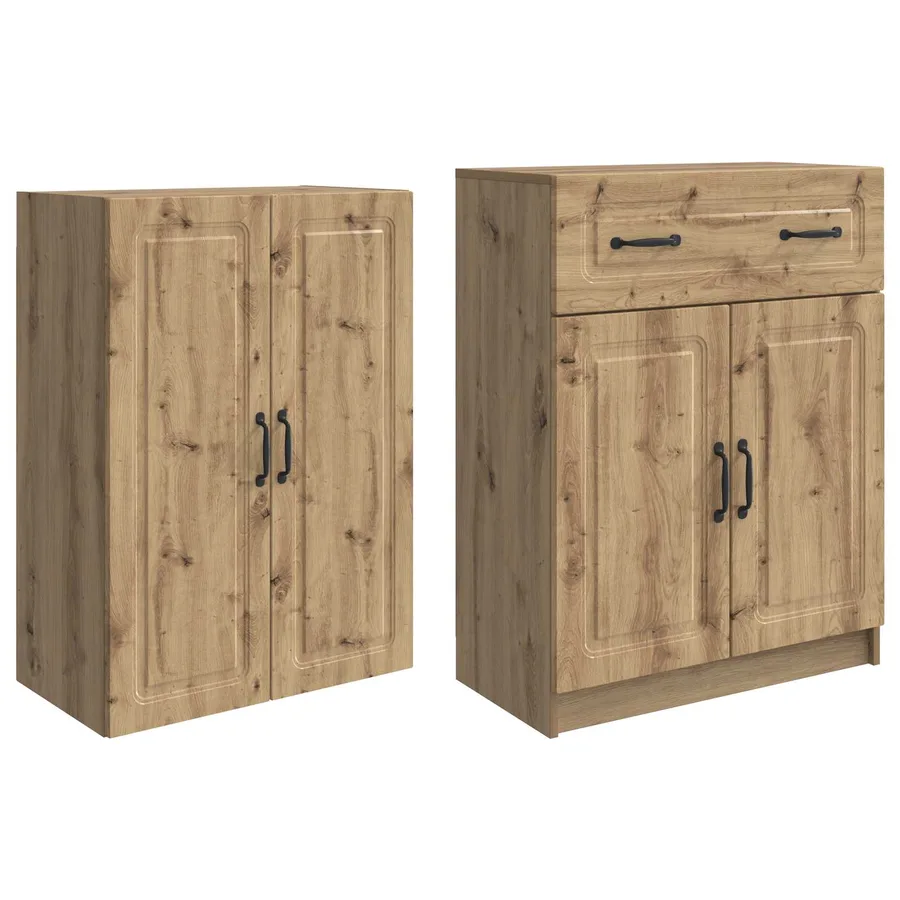 Ensemble de Meubles 2 pc Bois d'ingénierie - 4