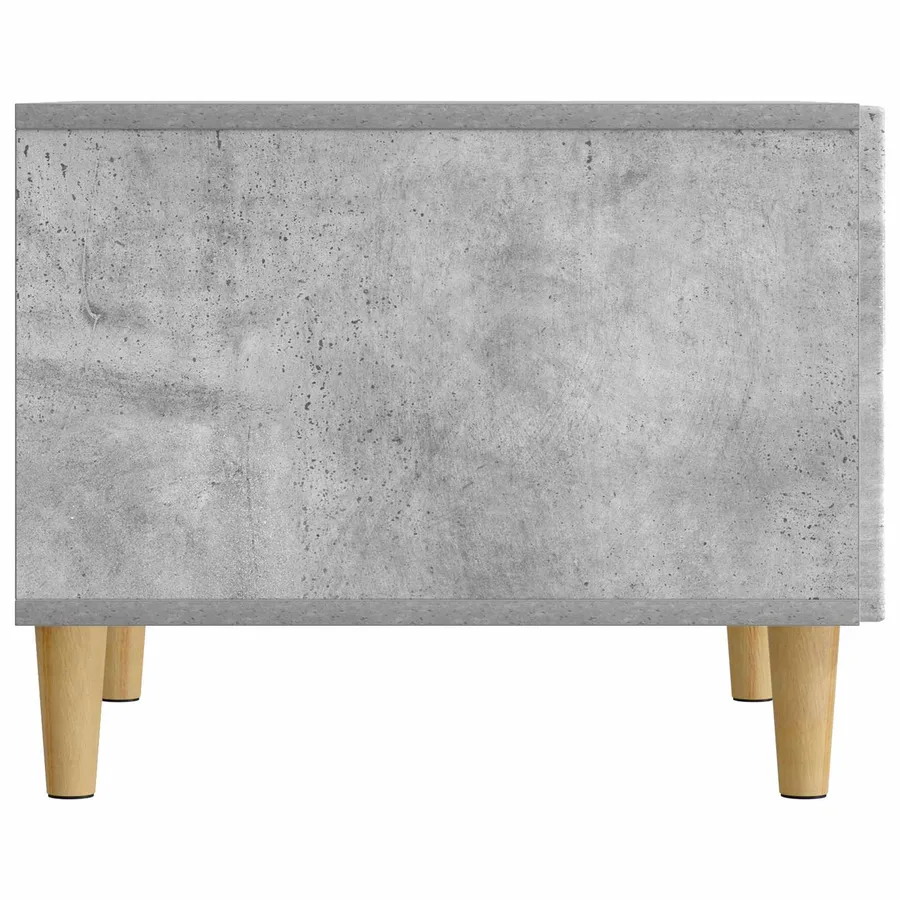Table basse Gris béton 49 x 50 x 40 cm Bois d'ingénierie - 6