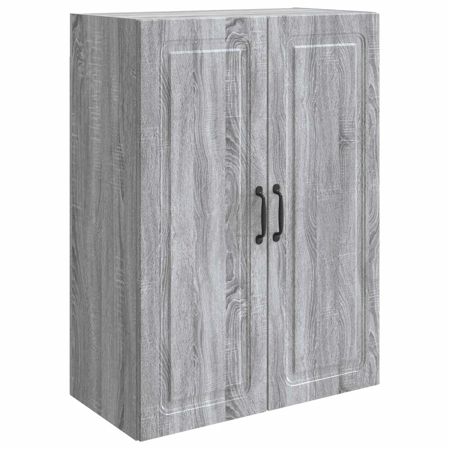 Armoire Murale Sonoma gris 66 x 34,5 x 90 cm Bois d'ingénierie - 2