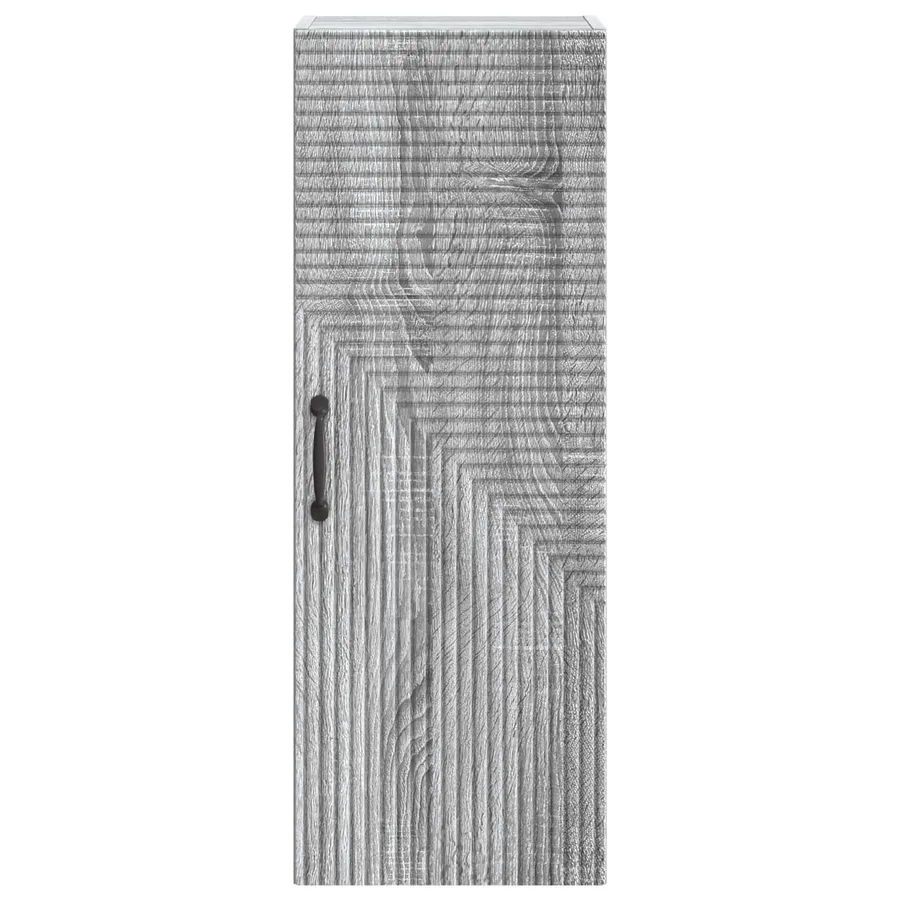 Armoire Murale Sonoma gris 33 x 34,5 x 90 cm Bois d'ingénierie - 4