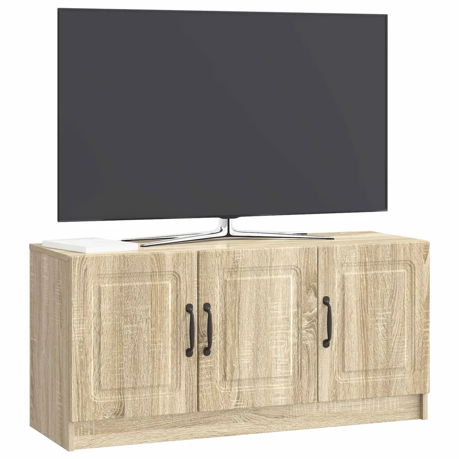 Meuble TV Chêne Sonoma 99 x 34,5 x 47 cm Bois d'ingénierie - 3
