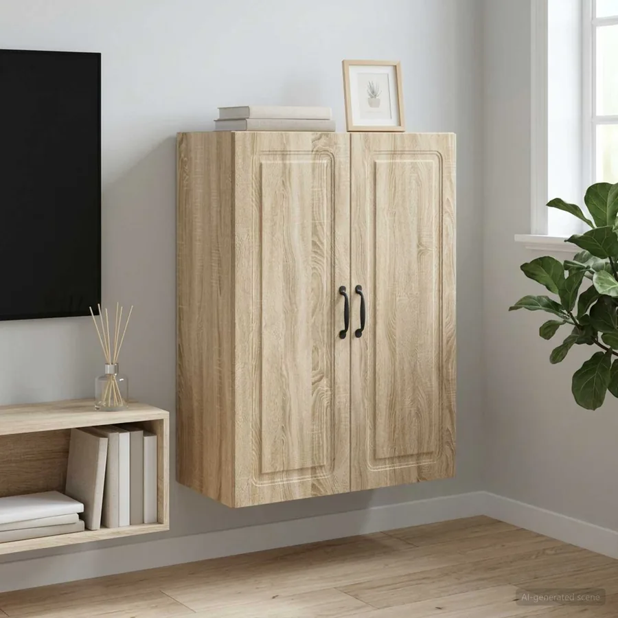 Armoire Murale Chêne Sonoma 66 x 34,5 x 90 cm Bois d'ingénierie