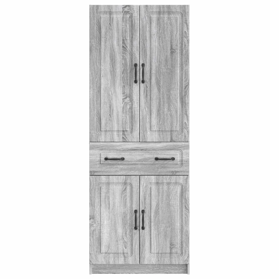 Ensemble de Meubles 2 pcs Sonoma gris Bois d'ingénierie - 5