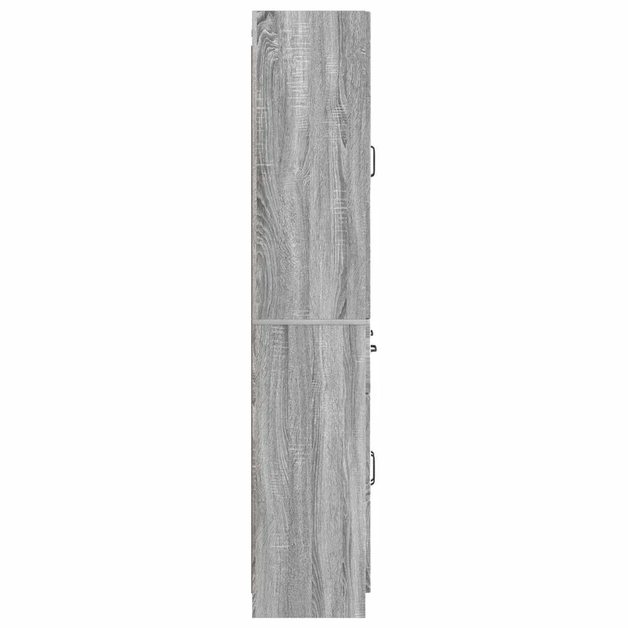 Ensemble de Meubles 2 pcs Sonoma gris Bois d'ingénierie - 6