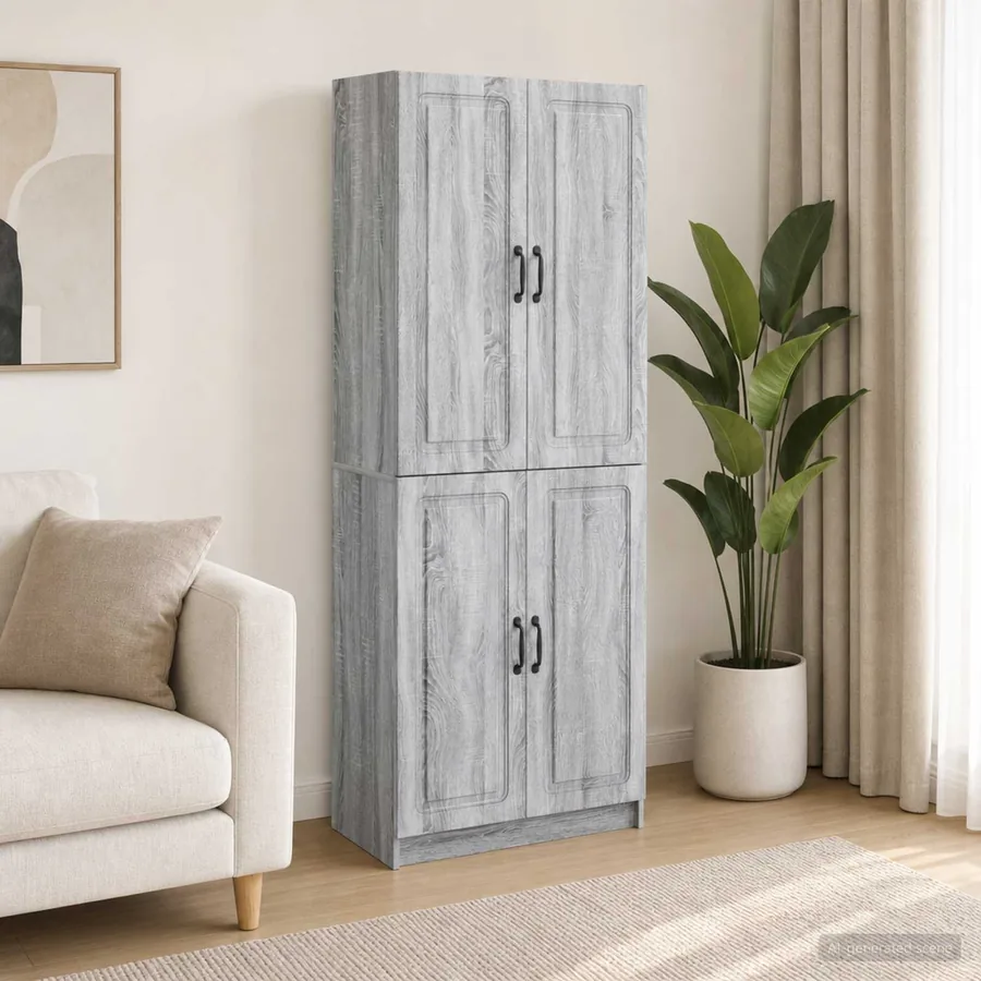 Ensemble de Meubles 2 pcs Bois d'ingénierie