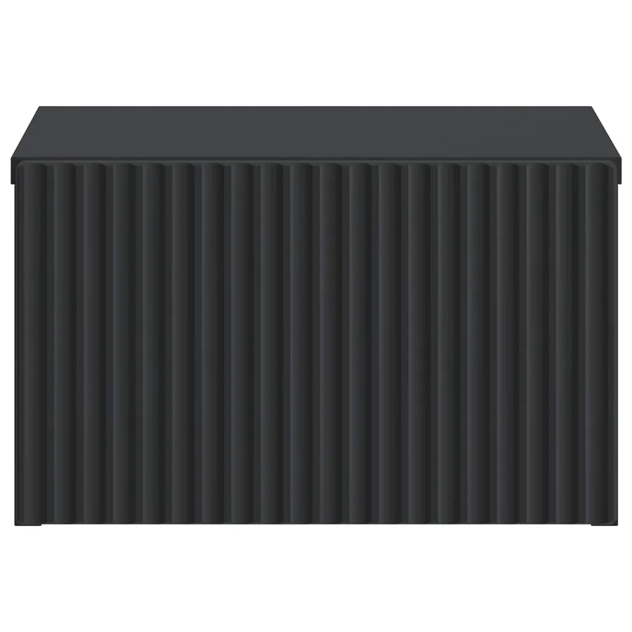 Cabinet de chevet mural 2 pcs Noir 33 x 34,5 x 20 cm - 7