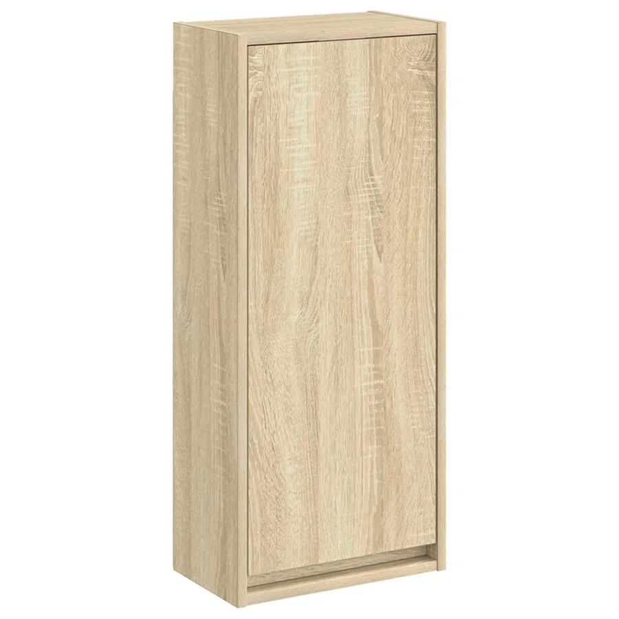 Meuble de lavabo mural Chêne Sonoma 35 x 20 x 81 cm - 2