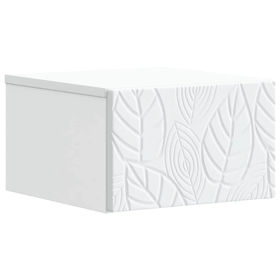 Table d'appoint murale Blanc 34,5 x 33 x 20 cm - 2