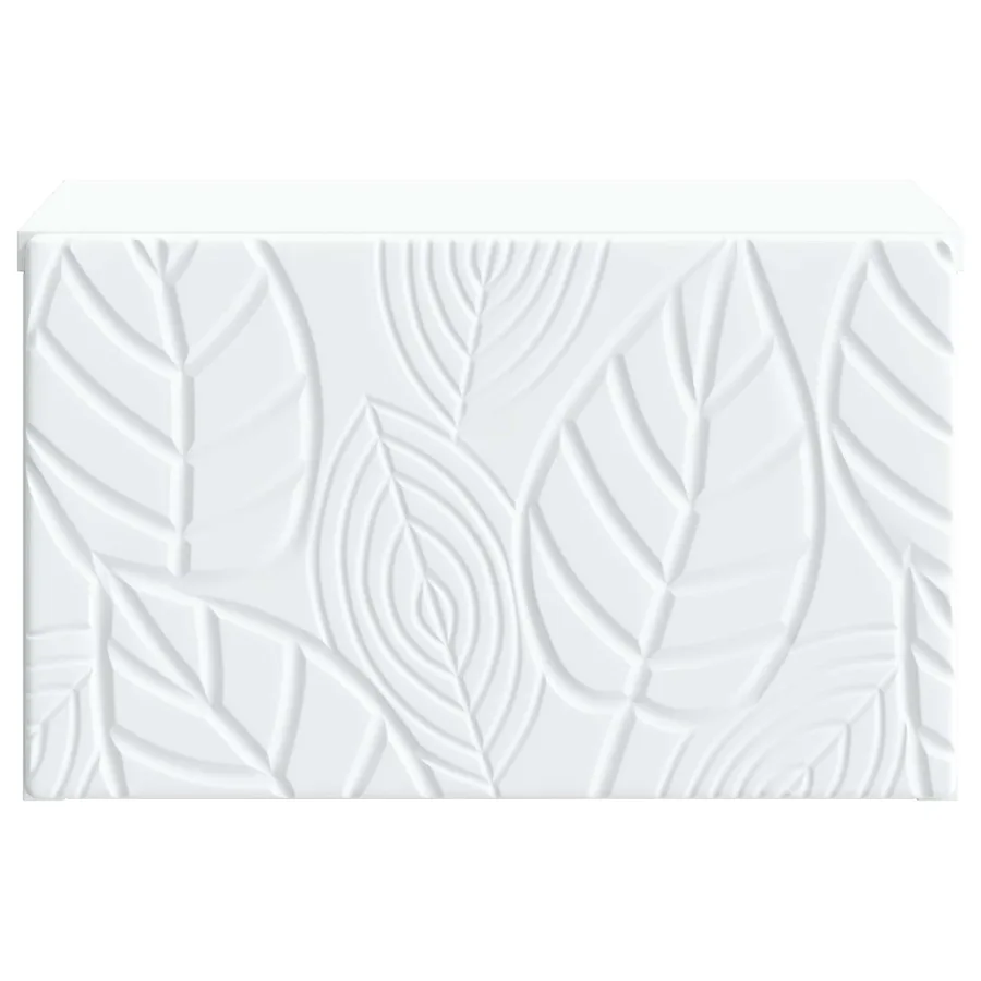 Table d'appoint murale Blanc 34,5 x 33 x 20 cm - 4