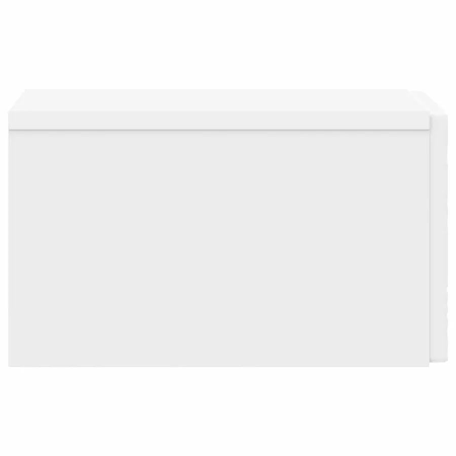 Table d'appoint murale Blanc 34,5 x 33 x 20 cm - 5