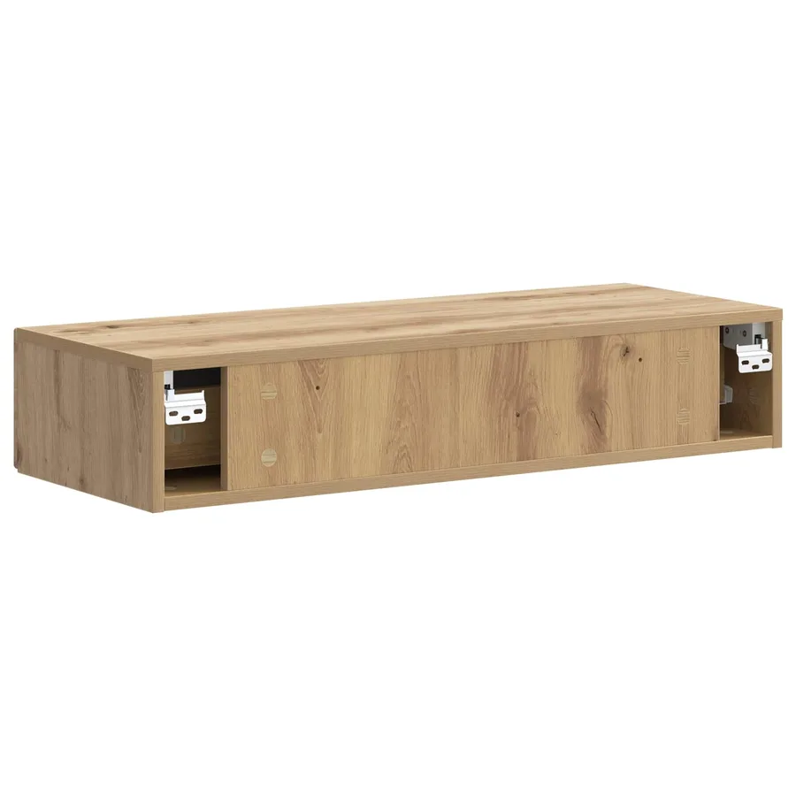Table d'appoint murale 87,5 x 34,5 x 17 cm Bois d'ingénierie - 7