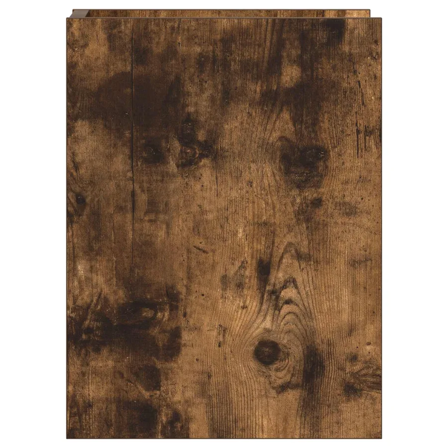 Support de Plante Chêne Fumé 30 x 30 x 40 cm Bois d’ingénierie - 6