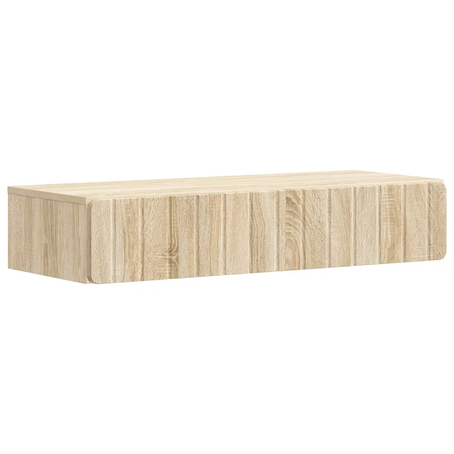 Table d'appoint murale Chêne Sonoma 87,5 x 34,5 x 17 cm - 2