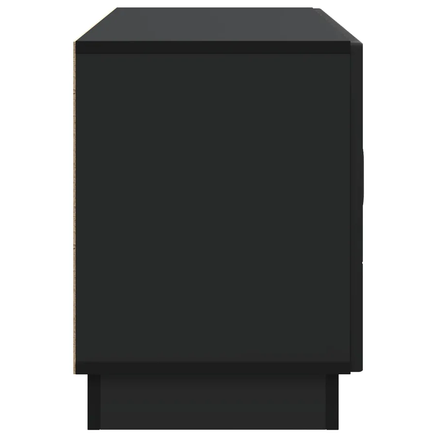 Meuble TV Noir 99 x 34,5 x 47 cm Bois d'ingénierie - 7