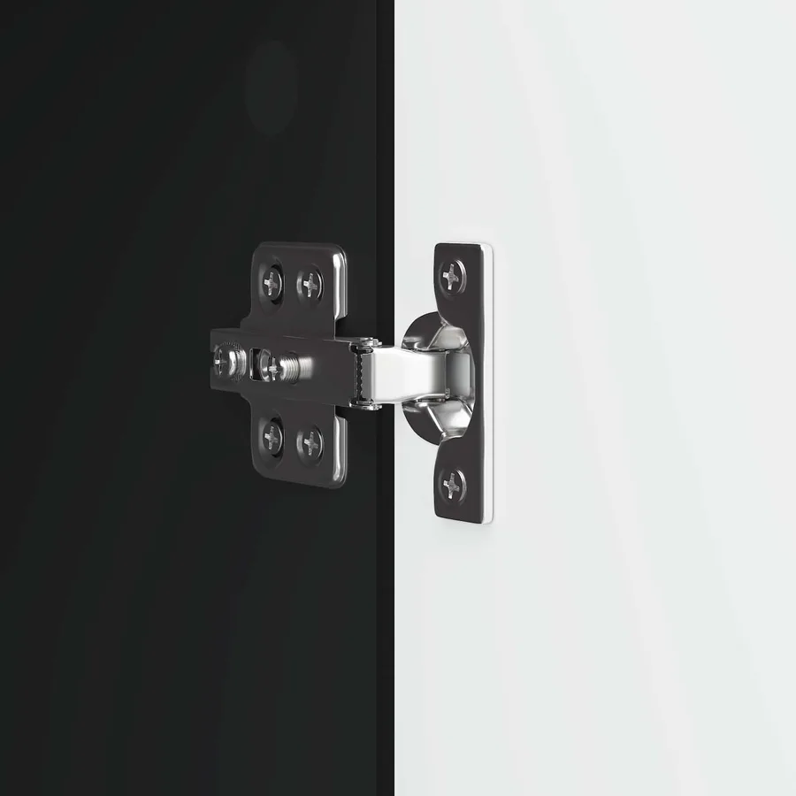 Meuble TV Noir 99 x 34,5 x 47 cm Bois d'ingénierie - 9
