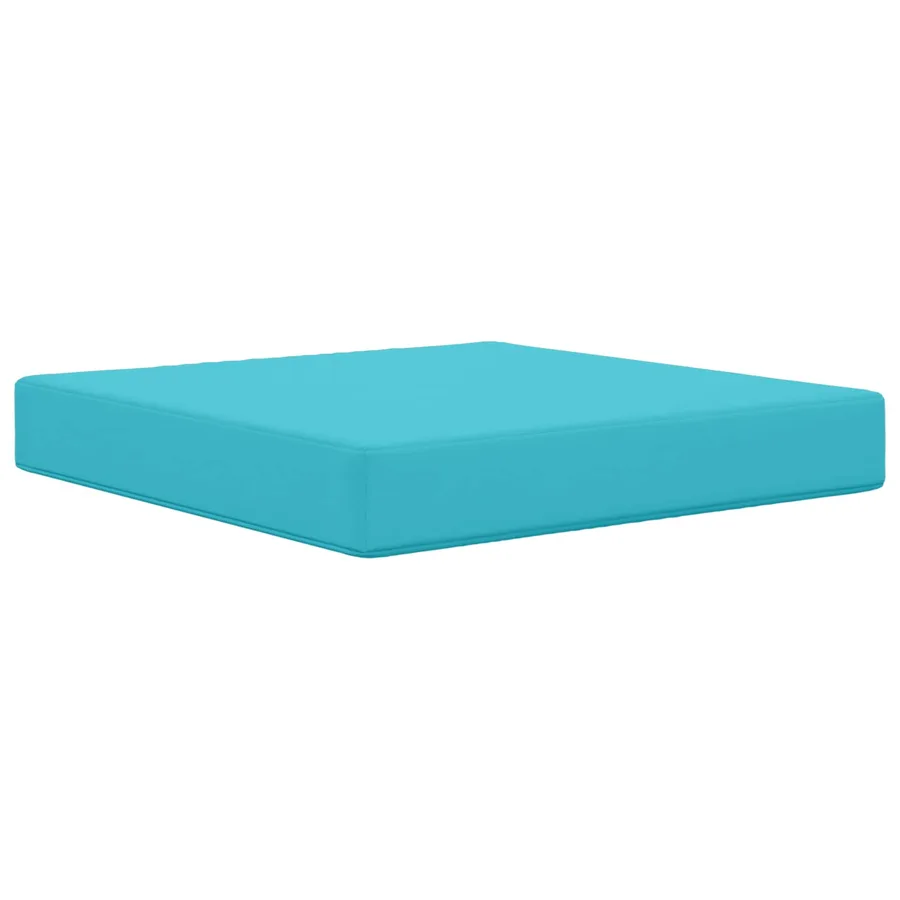 Coussin de canapé d'extérieur 3 pcs Turquoise Polyester - 4
