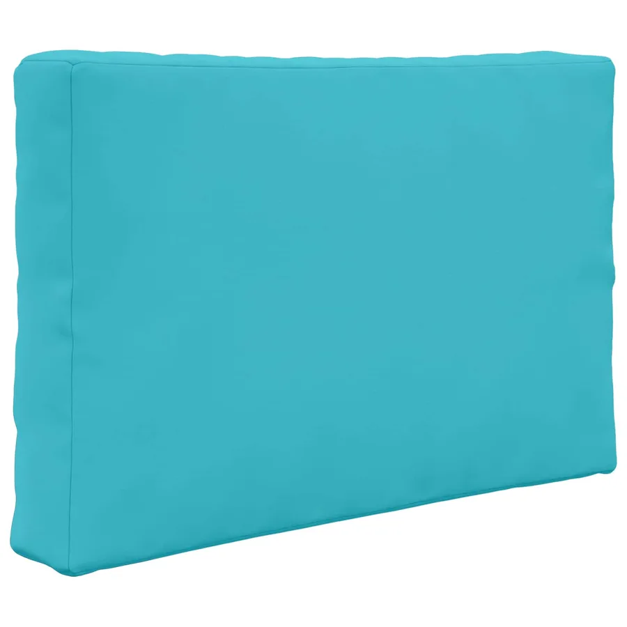 Coussin de canapé d'extérieur 3 pcs Turquoise Polyester - 5