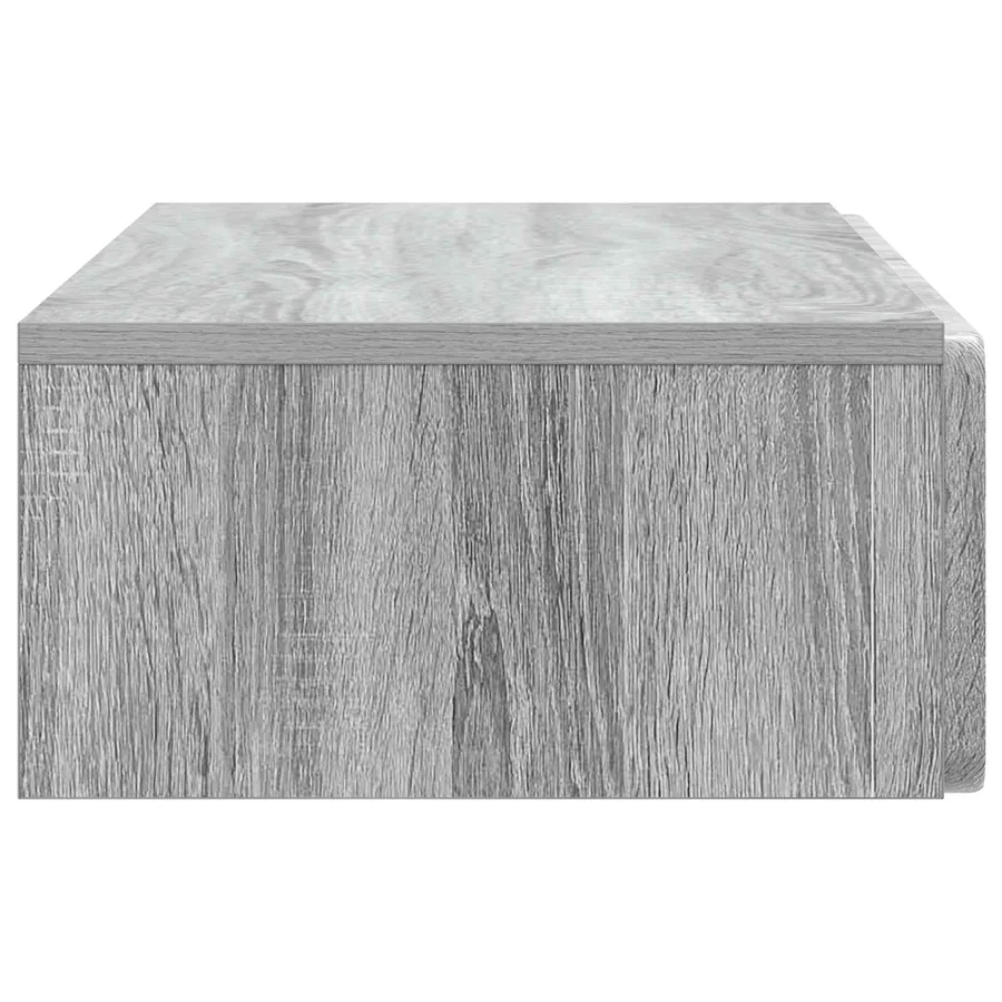 Table d'appoint murale Sonoma gris 87,5 x 34,5 x 17 cm - 6
