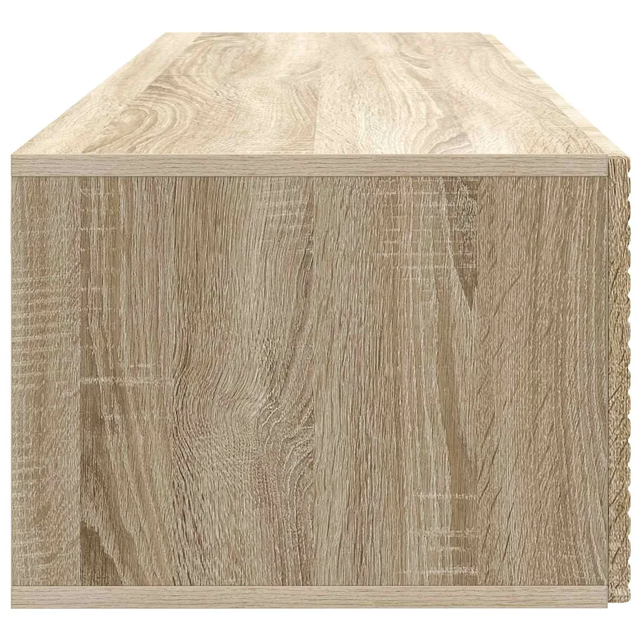 Meuble TV mural Chêne Sonoma 98 x 41 x 30 cm Bois d'ingénierie - 7