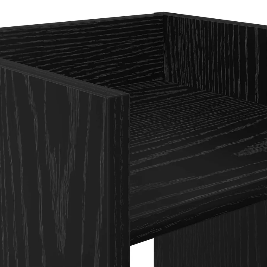Support de Plante 2 pc Chêne Noir 30 x 30 x 40 cm - 9