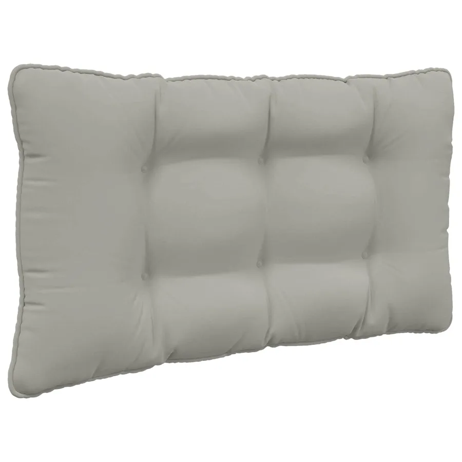 Coussin de canapé d'extérieur Polyester Gris 80 x 68,5 x 8 cm - 5