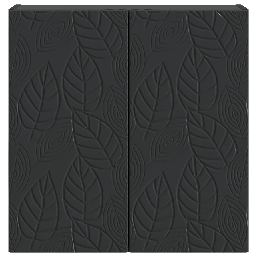 Armoire Murale Noir 59 x 31 x 60 cm Bois d'ingénierie - 4