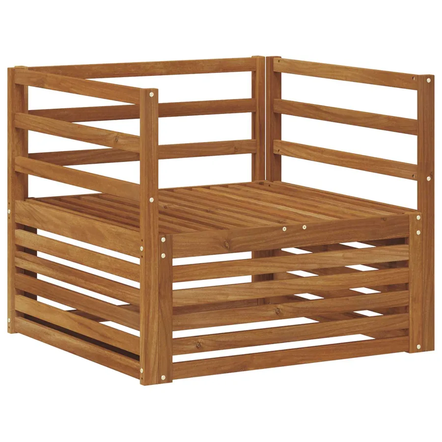 2 Pièce Canapé d’extérieur Naturel - 2