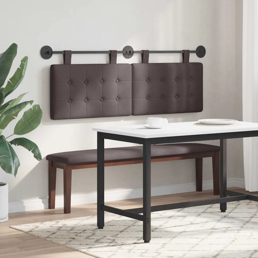 Tête de lit suspendue Tissu - 4