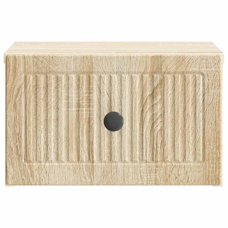 Cabinet de chevet mural Chêne Sonoma 33 x 34,5 x 20 cm - 5