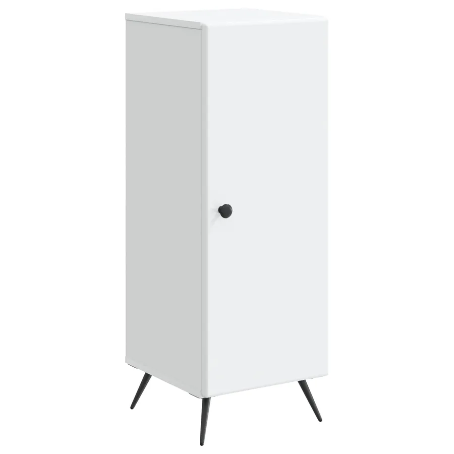 Buffet Blanc 33 x 34,5 x 90 cm Bois d'ingénierie - 2