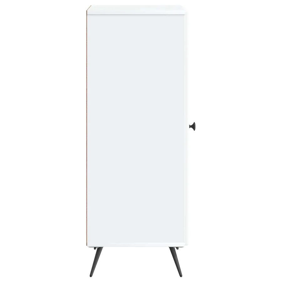 Buffet Blanc 33 x 34,5 x 90 cm Bois d'ingénierie - 7