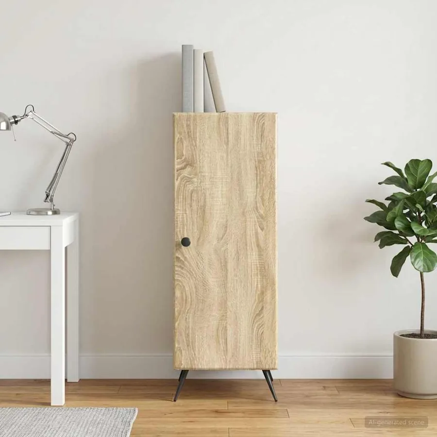 Buffet Chêne Sonoma 33 x 34,5 x 90 cm Bois d'ingénierie