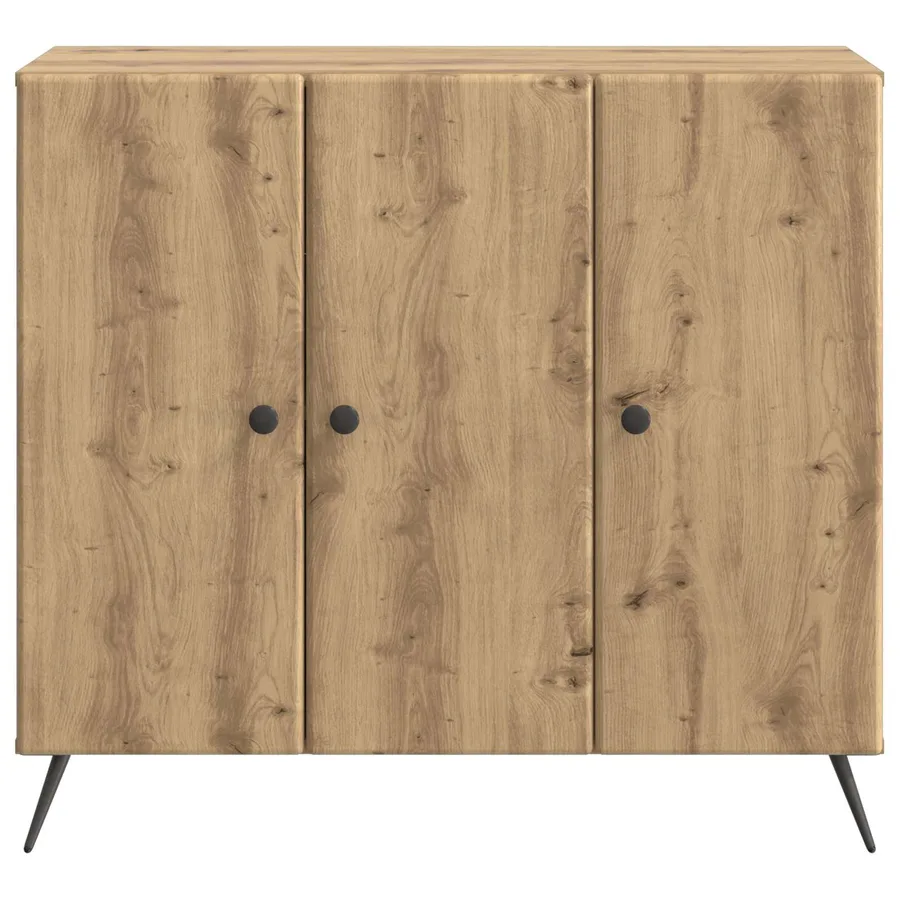 Buffet Chêne artisanal 89 x 34,5 x 80 cm Bois d'ingénierie - 6