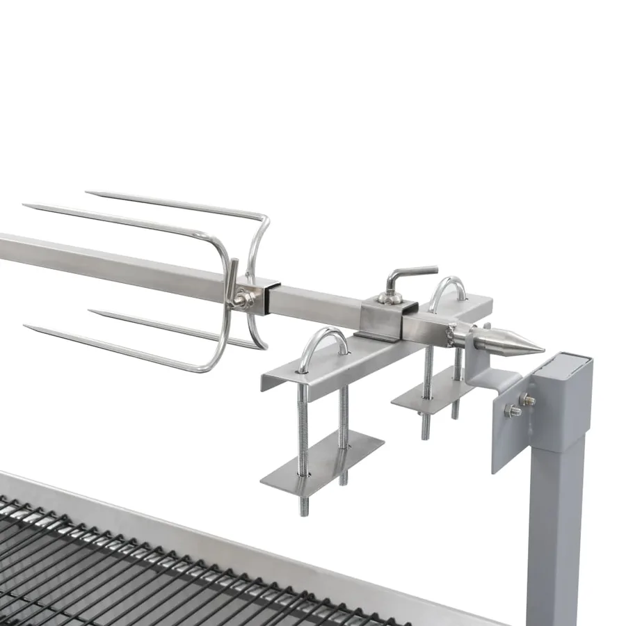 Rôtissoire pour barbecue électrique Acier inoxydable - 7