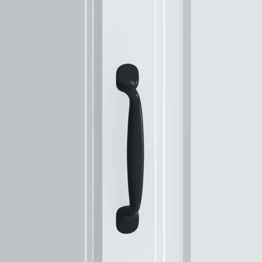 Cabinet de chevet 2 pcs Blanc 43 x 34,5 x 47 cm - 8