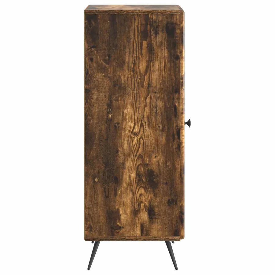 Buffet Chêne fumé 33 x 34,5 x 90 cm Bois d'ingénierie - 7
