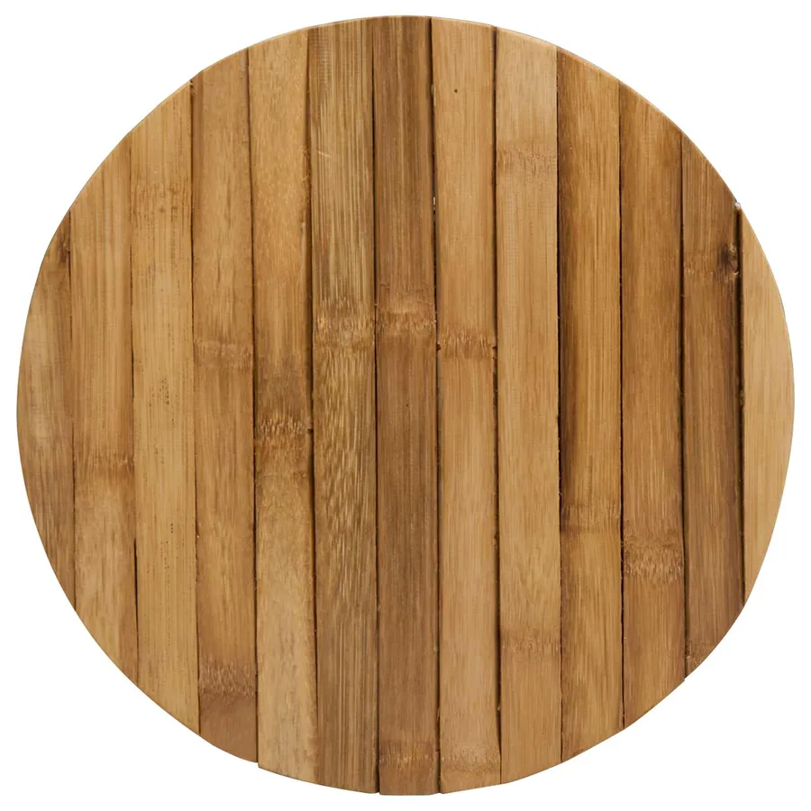 Tabouret de Jardin Naturel Ø 38 x 68 cm Bambou - 7