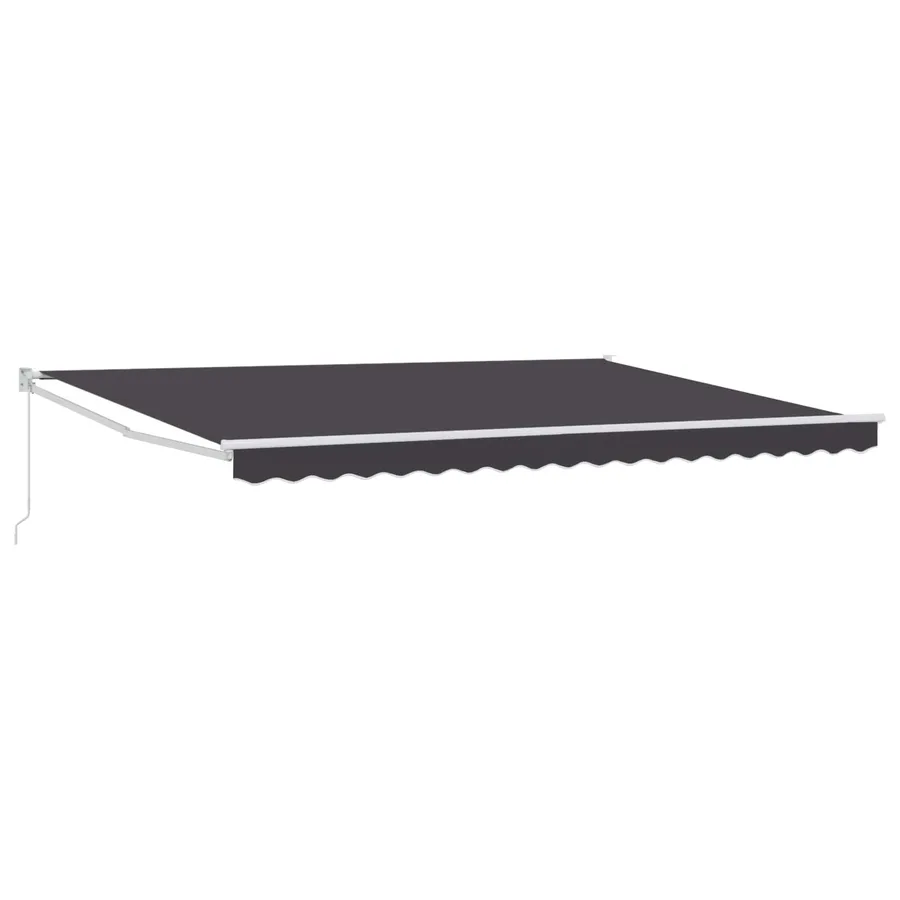 Auvent rétractable Anthracite 4 x 2 m - 2