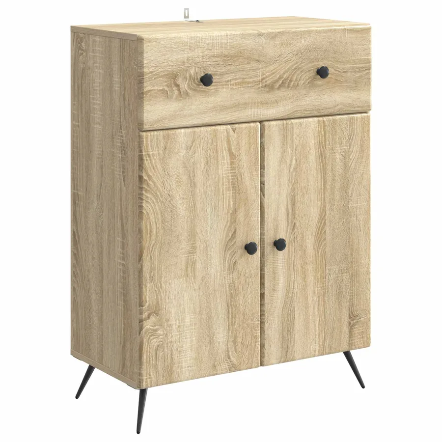 Buffet Chêne Sonoma 66 x 34,5 x 90 cm Bois d'ingénierie - 2