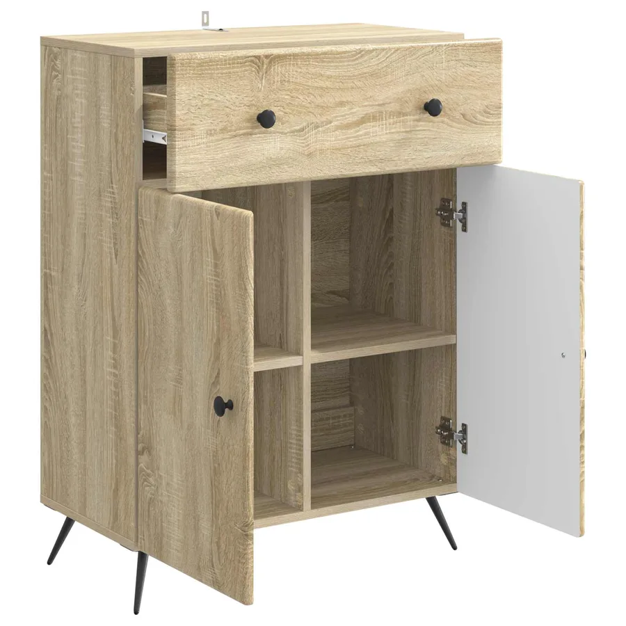 Buffet Chêne Sonoma 66 x 34,5 x 90 cm Bois d'ingénierie - 5