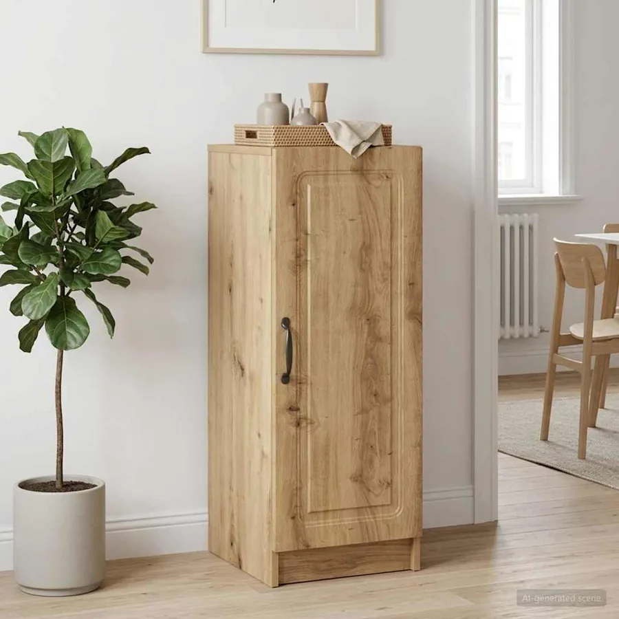 Buffet Chêne artisanal 33 x 34,5 x 87 cm Bois d'ingénierie