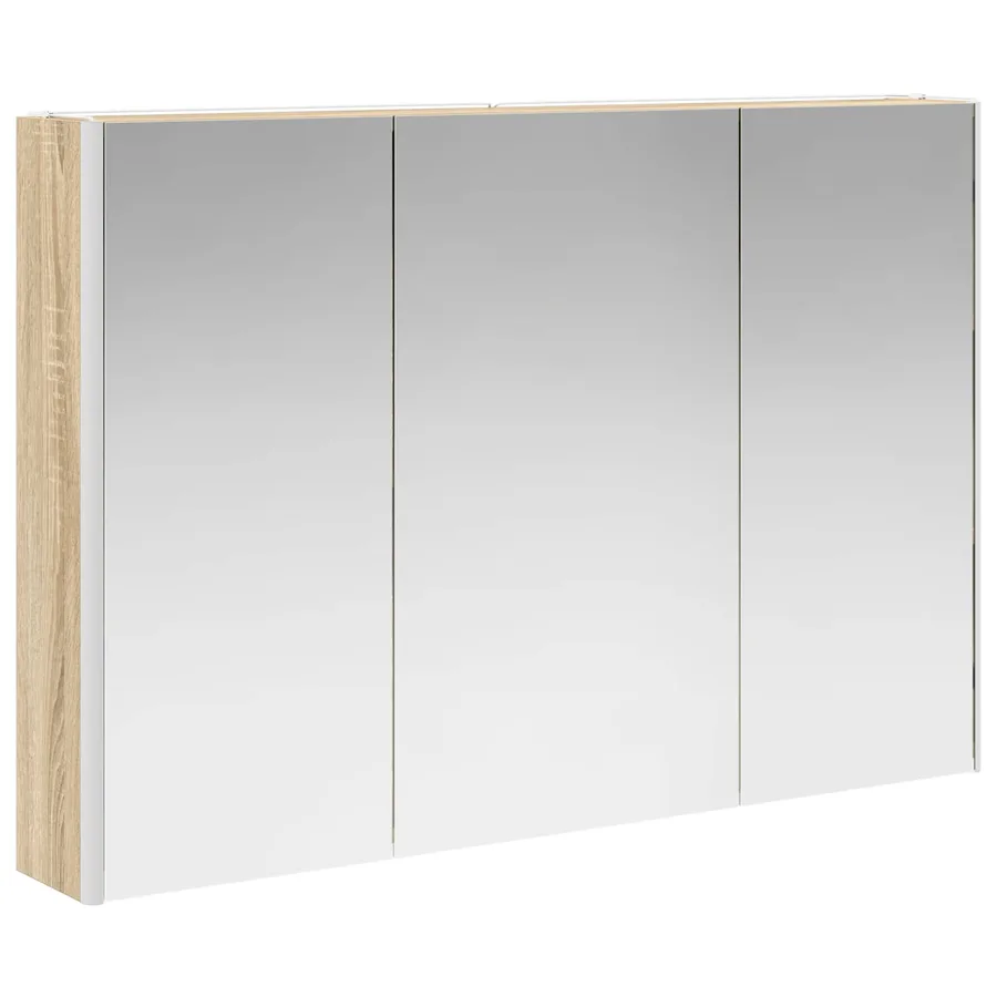 Ensemble d'armoire de salle de bain 4 pcs Chêne Sonoma - 7