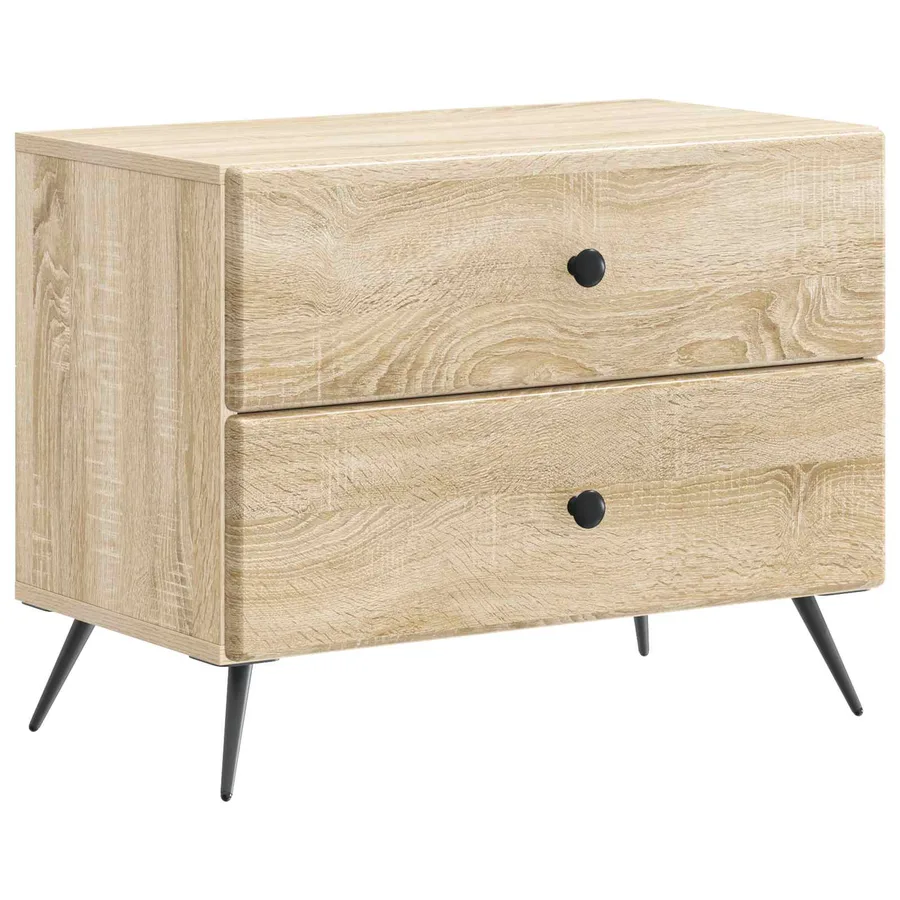 Cabinet de chevet avec tiroir Chêne Sonoma 62 x 34,5 x 47,5 cm - 2