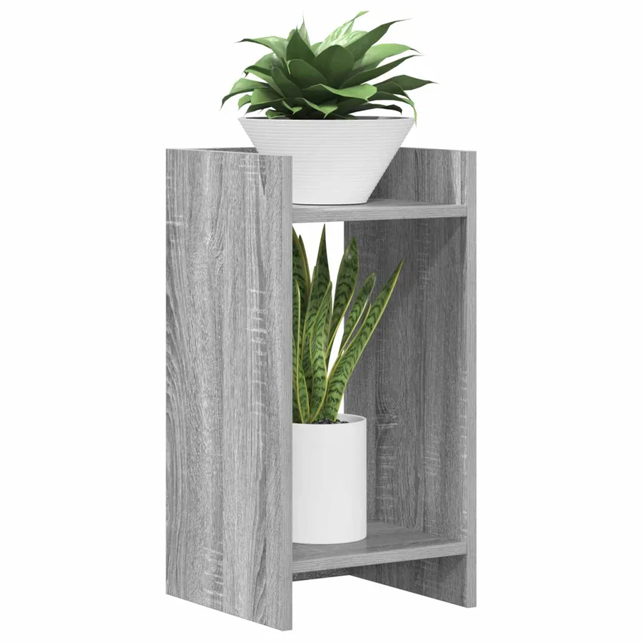 Support de Plante 2 pc Gris Sonoma 30 x 30 x 60 cm - 3
