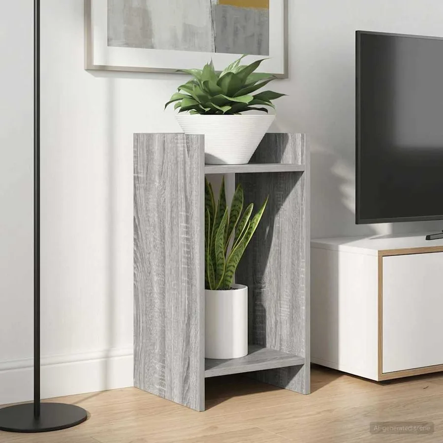Support de Plante 2 pc Gris Sonoma 30 x 30 x 60 cm - 4