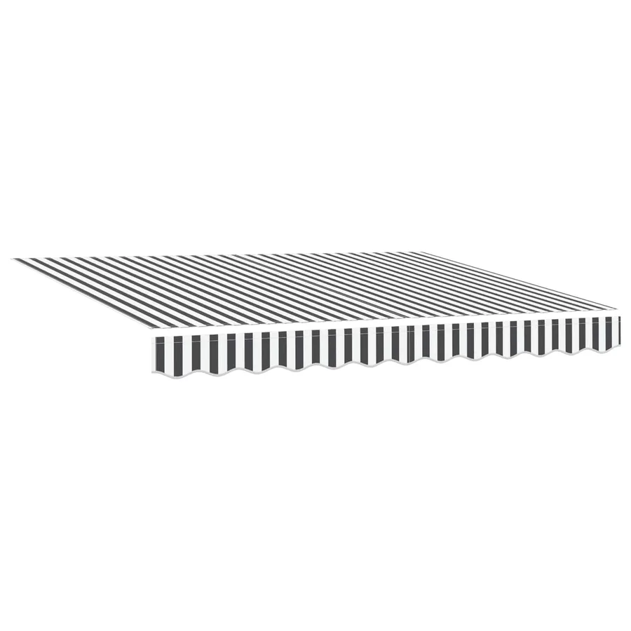 Auvent rétractable Anthracite et blanc 2,5 x 2 m - 4