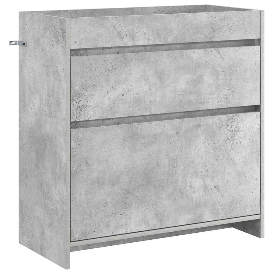 Ensemble de mobilier de salle de bain Gris béton - 4