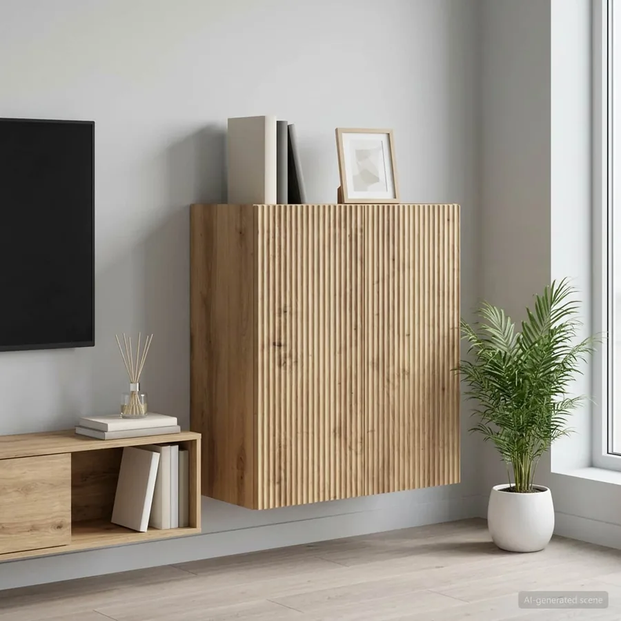 Armoire Murale 59 x 31 x 60 cm Bois d'ingénierie